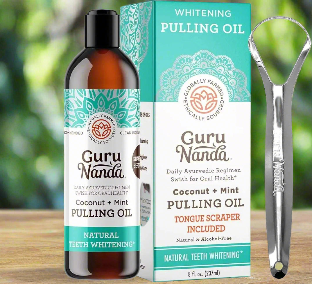 NextBuy™️ Guru Nanda Coconut Oil Pulling with Essential Oils