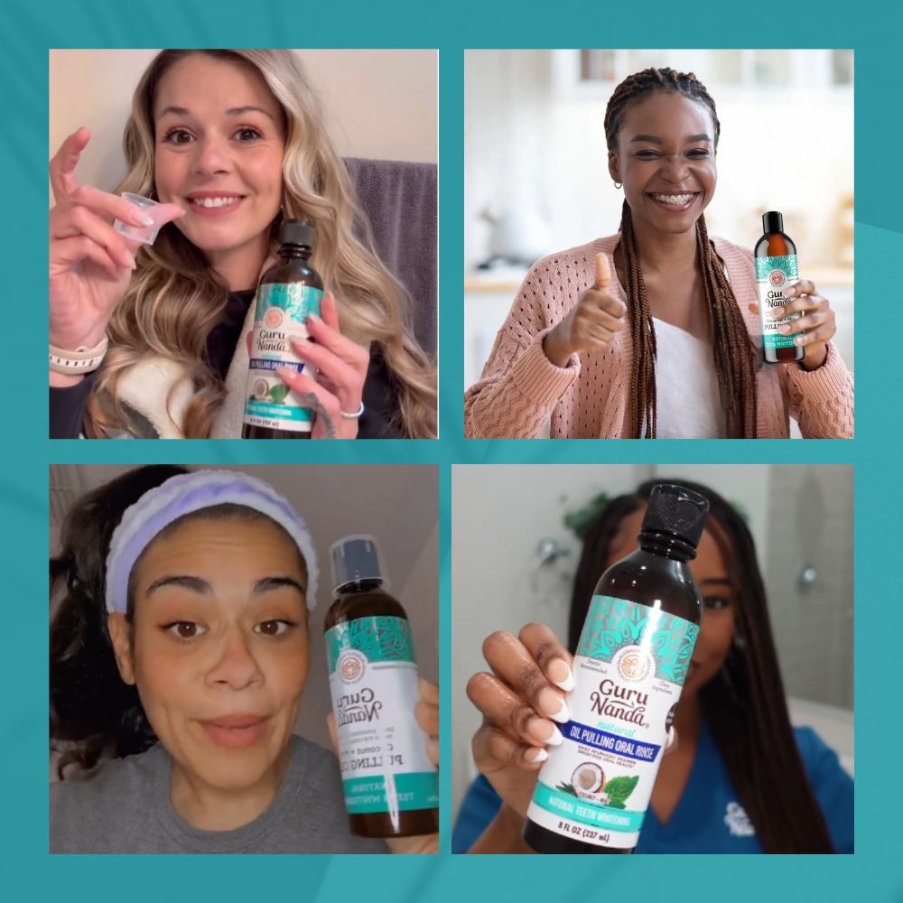 NextBuy™️ Guru Nanda Coconut Oil Pulling with Essential Oils